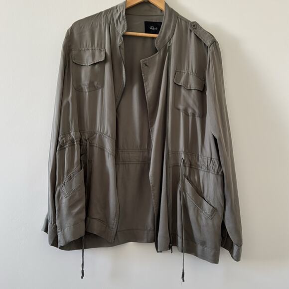 Rails Miles Utility Jacket Sage Green Size Medium - Picture 4 of 9